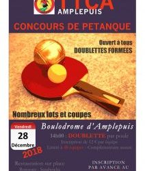 Concours de pétanque