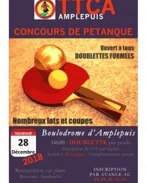 Concours de pétanque
